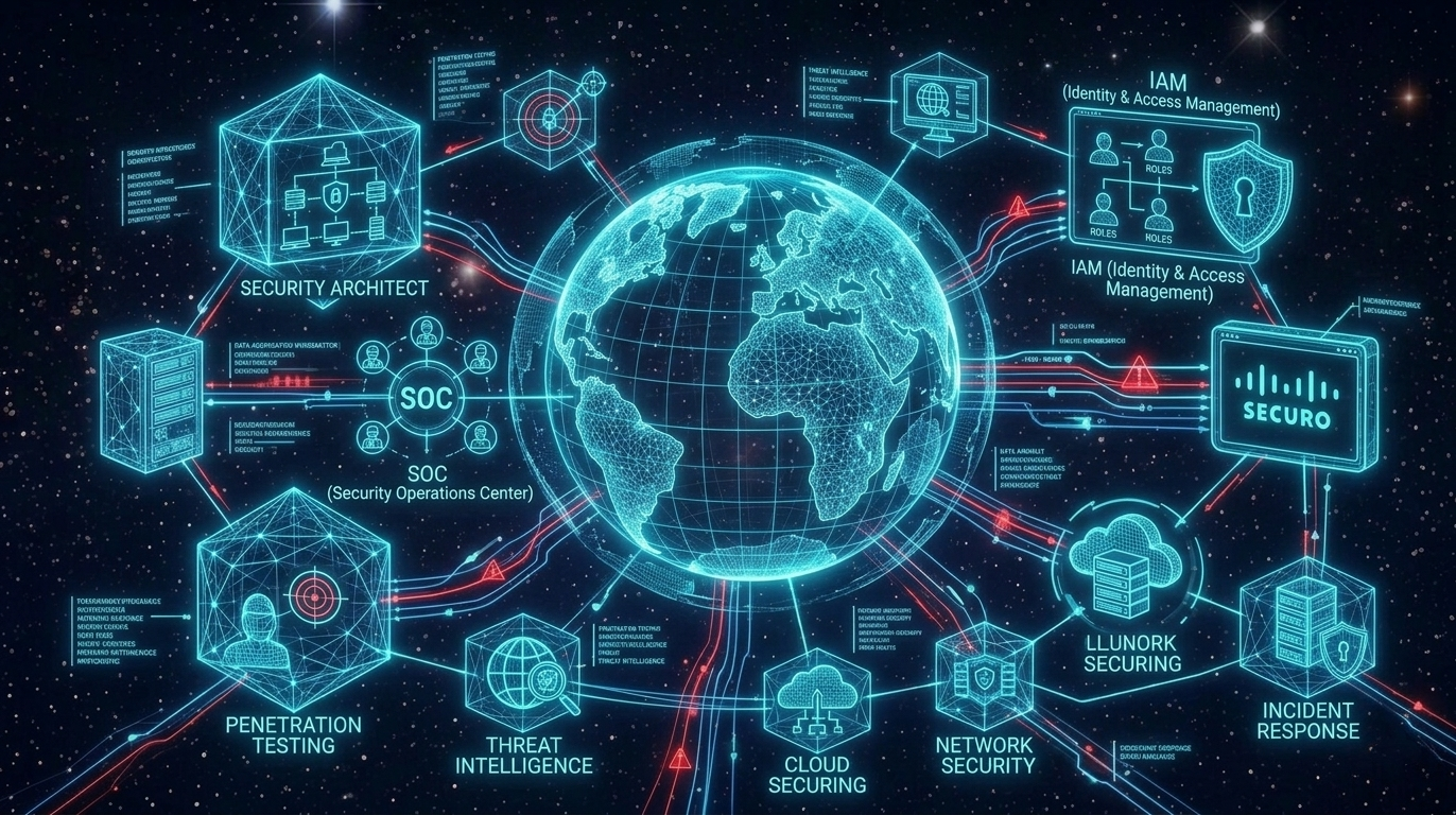 Interconnected CyberSecurity Domains